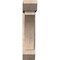 Ekena Millwork Thorton Slat Smooth Bracket w/ Offset Brace, Douglas Fir, 7 1/2"W x 26"D x 34"H BKT0806X26X34THR06SDF - alternate 3